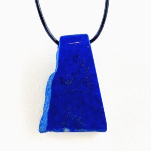 gebohrter Stein, Lapis Lazuli, Afghanistan